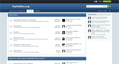 Desktop Screenshot of paypaldev.org